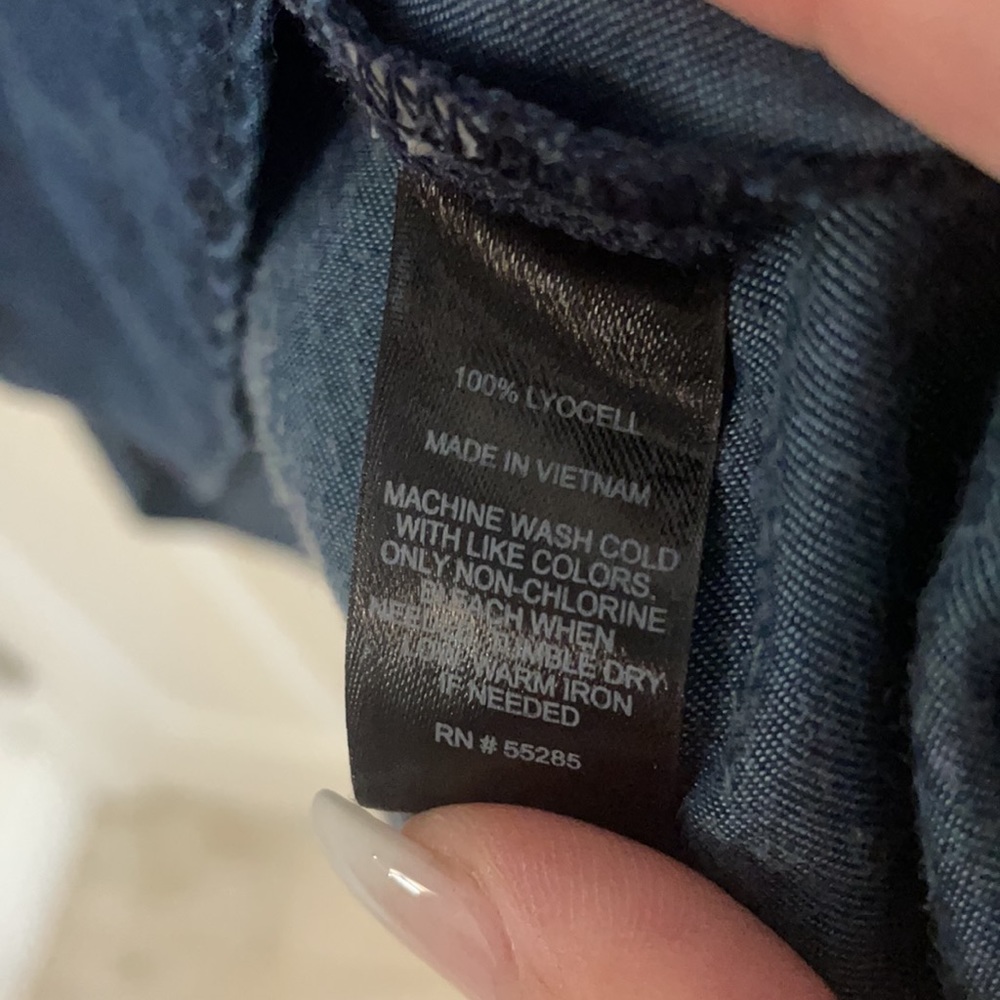 Express Jean Mini Dress - Picture 3 of 3